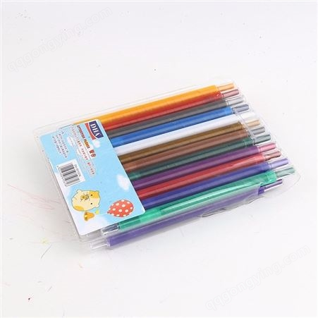 24色旋转彩色蜡笔套装 幼儿园1儿童油画棒 可水洗彩笔