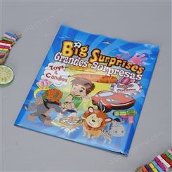 厂家儿童玩具塑料包装袋定制 卡通图案pvc封口袋opp包装袋批发