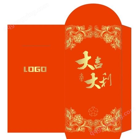 红包利是封 可加印logo多种材质 可定制新年创意红包 一站式供应