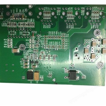 PCB底板厂加工找捷科 双面板5U金厚2安士铜2.0MM板厚pcb电路板 工业驱动控制电路板厂家