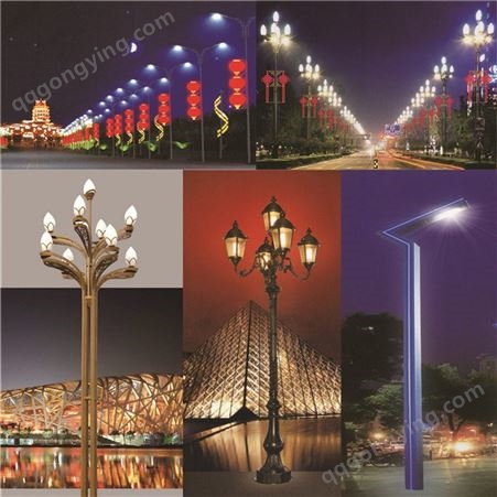 定制LED景观灯柱 3米4米户外防水园林广场 方形景观灯