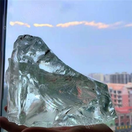 批发厂家 玻璃块 5-8cm 6-10cm 琉璃石采购