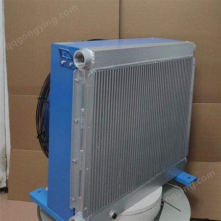 广州豪枫机械批发A650MC液压立式冷却器 液压油散热器 铝合金液压风冷却器