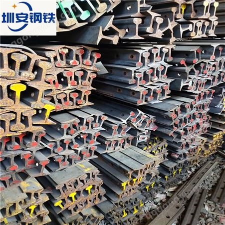 广东厂家现货批发 起重机用钢轨 43kg轻轨 重轨 轨道钢 行吊道轨