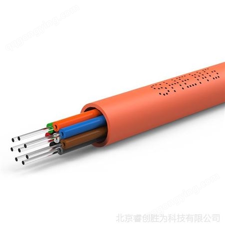 胜为室内光纤8芯多模光缆 50/125 GJFJV/GJFJH 橙色光纤光缆工厂100米起订