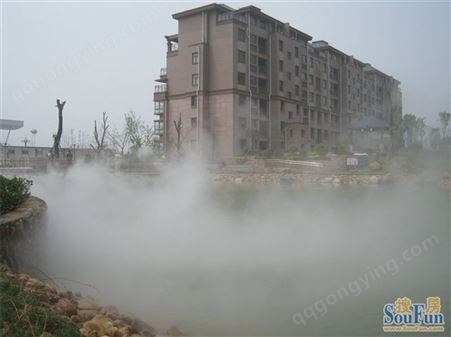义马猪场喷雾降温视频-西宁厂房降温_沧州造雾除尘