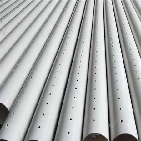 四川PVC打孔管厂家直供PVC渗水管各种规格安装施工融信和