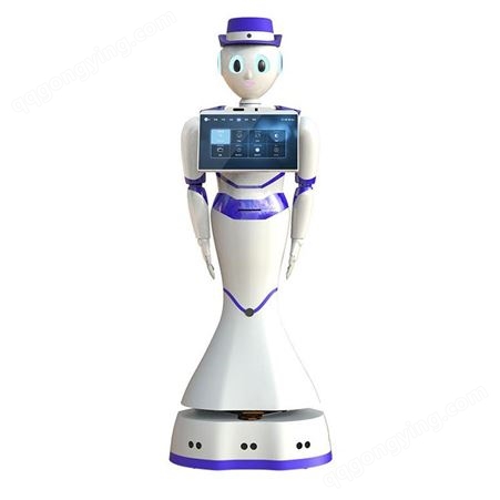 锐曼全自动智能商场导购机器人