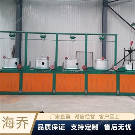 Haiqiao海乔变频拉丝机生产滑轮连罐拔丝机 可定制