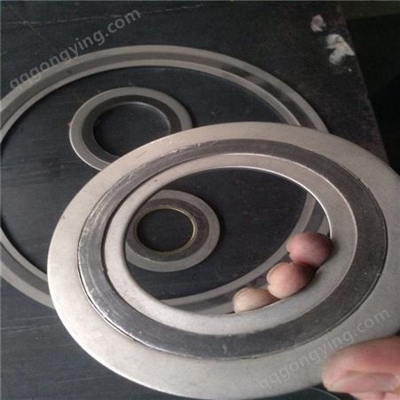 鑫弘DN50-150LB缠绕式垫片 现货供应 碳钢环四氟缠绕垫标准