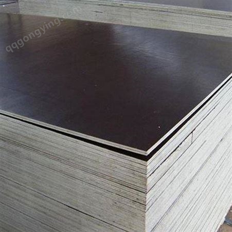 黑模板 山东1830*915红色工地建筑模板 现货多层实木板 胶合板