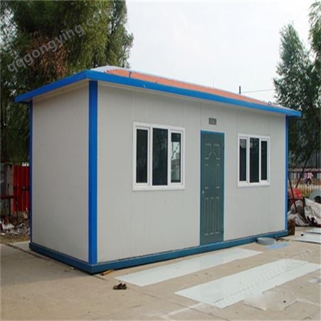 工地活动房 单层彩钢板房 活动房工人宿舍 安装与设计 