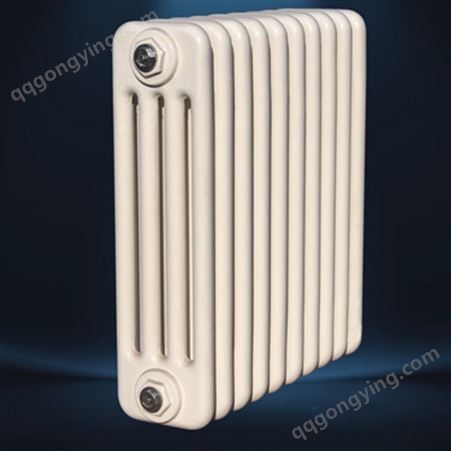 专业生产【跃春】QFGZ406 钢制四柱型暖气片 钢制散热器 家用钢四柱散热器 暖气片厂家