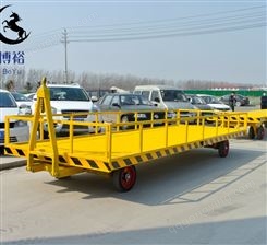 山东博裕支持定做平板拖车 2吨可牵引平板拖车