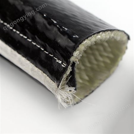 帕克 管路硅胶玻纤可拆卸粘扣带阻燃套管 定制防火套管