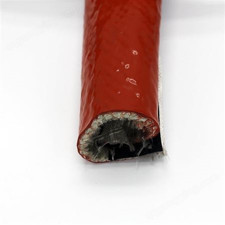 帕克材料 西安搭扣式防火阻燃套管 玻璃纤维高温套管 硅橡胶套管