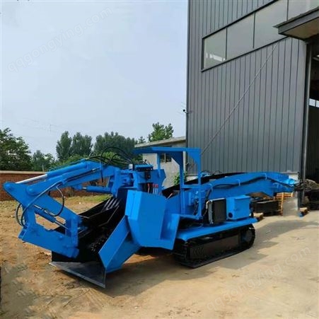 高配加强型扒渣机 矿渣装卸出渣机 力昇挖掘式装载机