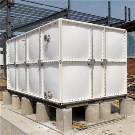 楼顶消防水箱 SUS304不锈钢水箱 SMC玻璃钢水箱厂家