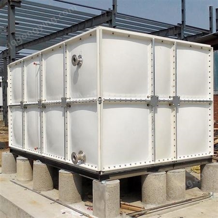 供应矩形组合式不锈钢水箱 SMC玻璃钢消防水箱 河北水箱厂家
