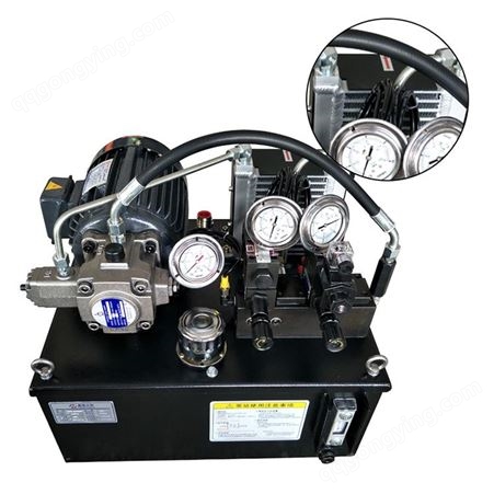 OSW100L液压泵站 OSW-5HP+VP30-FL 超高压液压站 自动化机床液压 智能液压系统