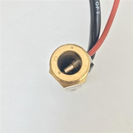 USC-HS21TLT铜4分水流量传感器带温度传感器NTC50K流速1-30L/min