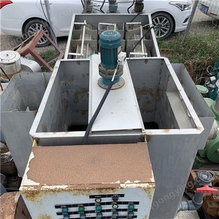 出售二手污泥脱水机 叠螺式污泥脱水机 工业污水处理设备