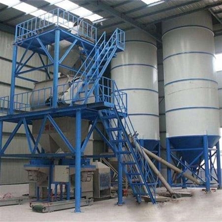 干粉砂浆生产线  新型站式结构 砂浆设备制造商
