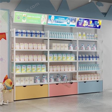 母婴店货柜 母婴店货架定制 母婴展示架生产厂家 杭州坚塔货架