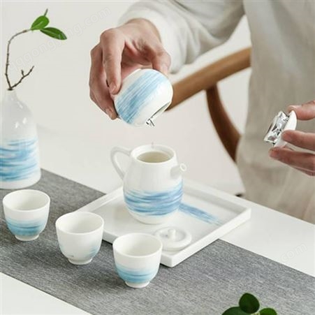 北欧创意下午茶茶具 功夫茶杯套装 家用现代陶瓷茶具套装