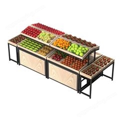 水果货柜 多层双面水果展示柜 杭州坚塔货架