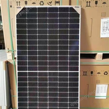 晶科光伏发电板380W430W光伏太阳能板光伏组件 晶科太阳能板厂家质保