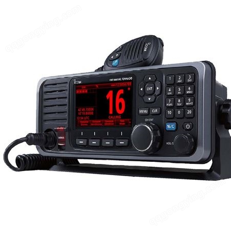 ICOM艾可慕海事对讲机VHF电台GMDSS救援设备GM600内置dsc