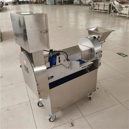 清鸿定制 多功能土豆切片机 小型切菜设备 不锈钢切菜机
