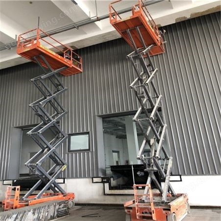 上海租赁 升降车租赁 全电动 剪叉式 26米全钢高空作业平台