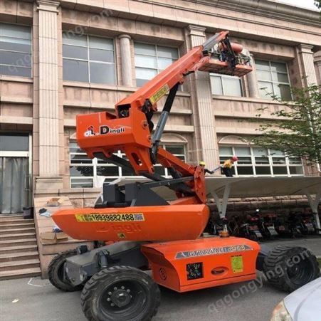 上海青浦登高车 厂家出租 高空作业车租赁 配置 20米曲臂高空车