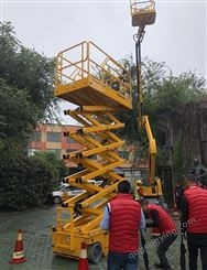 上海登高车租赁  剪叉式升降机 小区改造  销售升降机 操作简单  价格从优