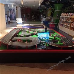 遥控四轨道 大型商用室内项目 儿童游乐场设备 游乐设施轨道