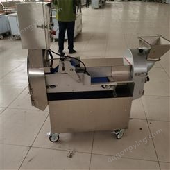 清鸿定制 多功能土豆切片机 小型切菜设备 不锈钢切菜机