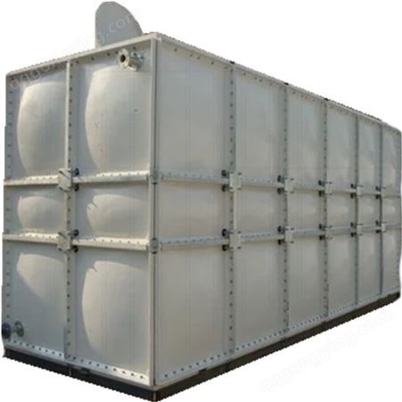 内蒙古呼和浩特市方形玻璃钢组合水箱价格 水箱厂家报价