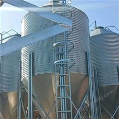 多特机械供应养猪饲料塔 10吨饲料储存罐 畜牧养殖业机械料塔 货源充足