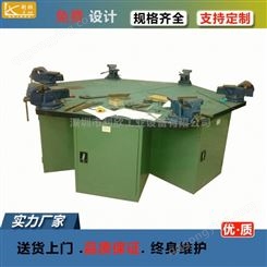 锦州复合抽屉工作台 六角钳工工作桌利欣设备厂