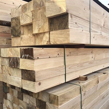 铁杉木方建材 工地建筑专用木方 厂家直批可定制加工任意尺寸