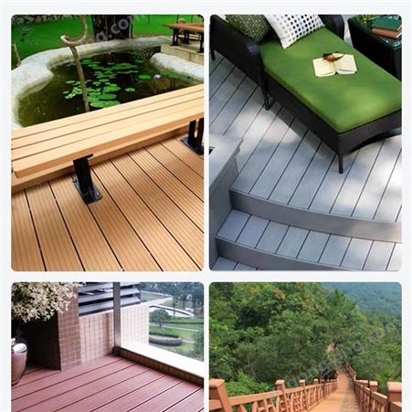 塑木地板厂家批发 户外木塑地板 木塑复合板 款式齐全特殊尺寸可定制
