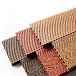 南旗木塑地板厂家批发 木塑复合板 三代共挤塑木地板 量大价优