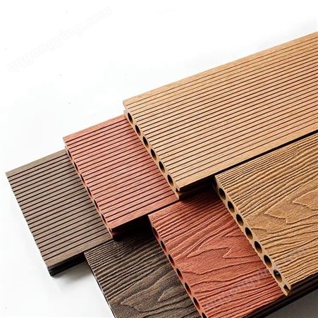 南旗木塑地板厂家批发 木塑复合板 三代共挤塑木地板 量大价优