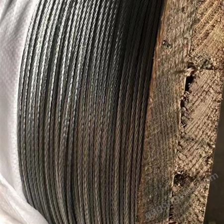 盛金源 厂家直供 虾棚钢绞线 0.9x7  2.7钢绞线 高锌钢绞线 各种型号  防锈钢绞线