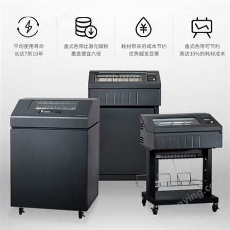 普印力P8010ZT/P8Z10高速行式打印机 即打即撕式西文打印机每分钟可打印1000行（需预订） 打印机(1年保)