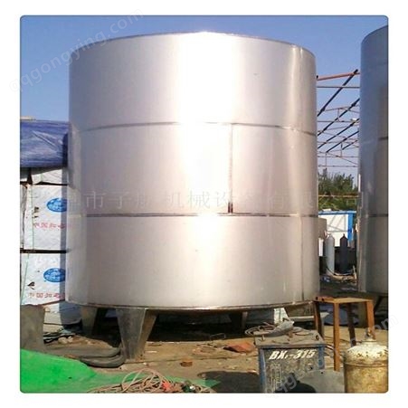 子航机械 定做304不锈钢 立式大型储罐 卫生级环保储液储水储存罐