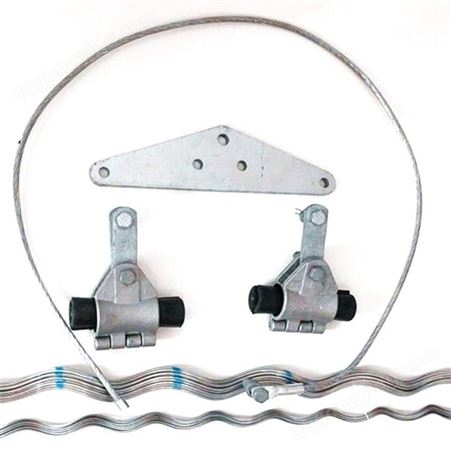 五创预绞式悬垂线夹TK-5铝合金抗热电力光缆架空现货供应