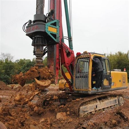 联达 支持定制 履带柴油 挖掘机 改装旋挖钻机 LD90H